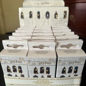 Harry Potter Window Stain Glass Mystery Pin 18 Set New All Sealed 2024